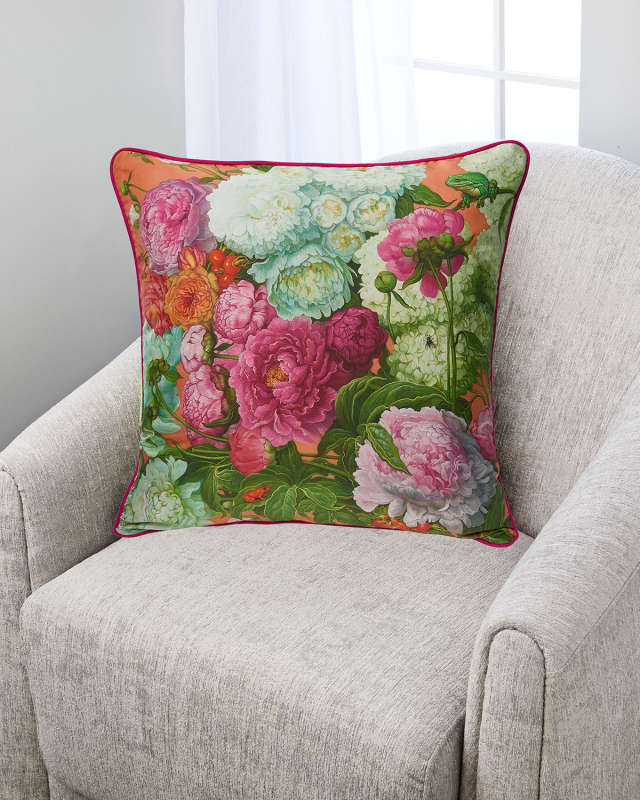 Opposite Attraction Silk Pillow